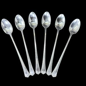 Rosemary by Easterling Sterling Silver Iced Tea Spoon Set of 6